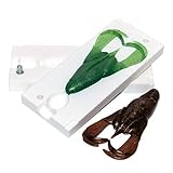 Authentic Handmade Noisy Flapper Frog Toad Bait Form 3.54