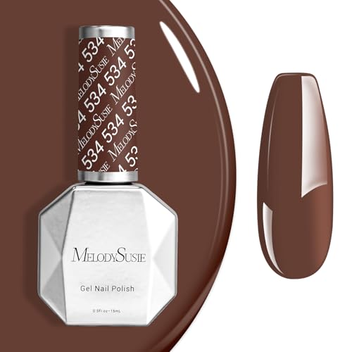 Esmalte de Gel MelodySusie Americano Brown 0.5 fl oz miniatura 1