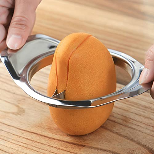 Mandolina cortadora de acero inoxidable para durazno miniatura 4