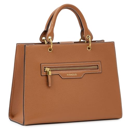Image of Miraggio Top Handle Satchel Handbag