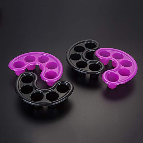 2pcs Nail Art Tips Hand Soak Bowl Tray Treatment Remover Manicure Soaking Tool