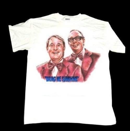 MORECAMBE AND WISE Bring Me Sunshine WHITE COTTON T SHIRT SIZE XXL 2XL
