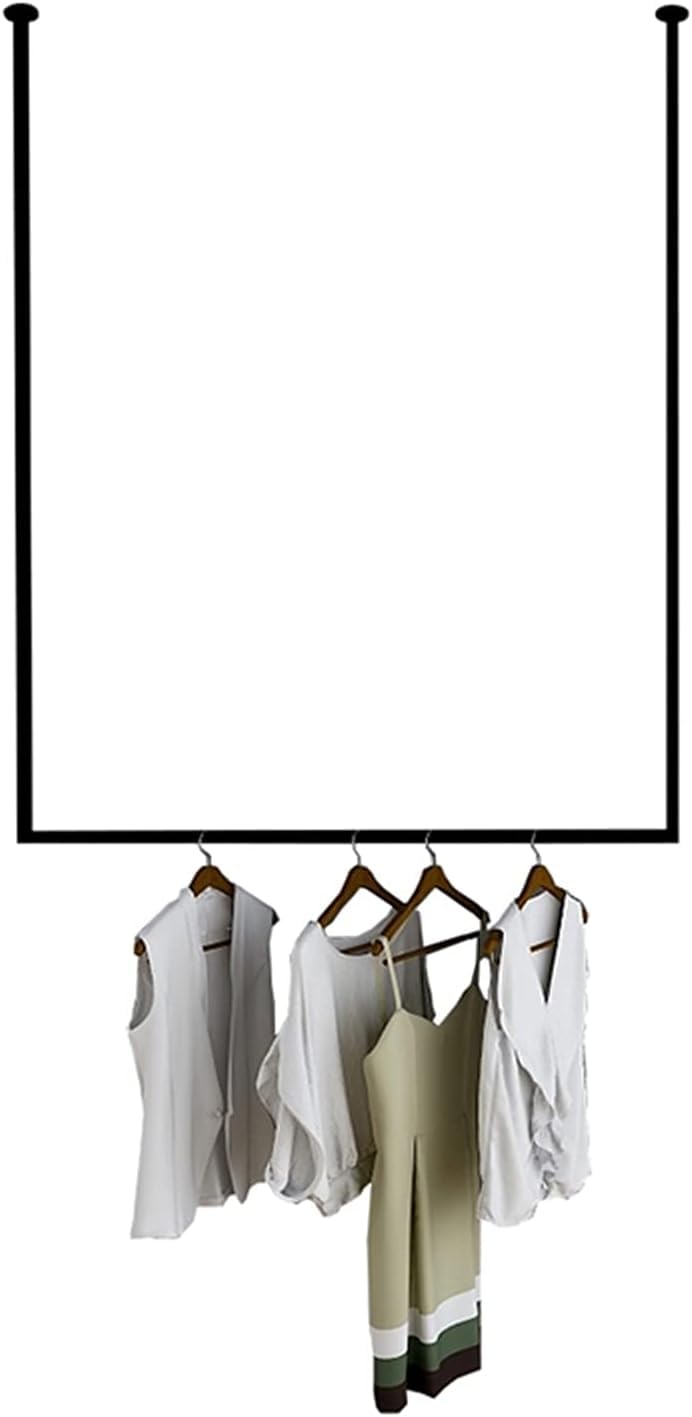 Supports muraux pour vêtements et aménagement de dressing dressing aérien moderne 120x150cm