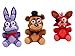 FNAF peluche Set FNAF peluche FNAF giocattoli sorella posizione per bambini Natale Capodanno regalo di compleanno (C2)