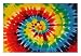 Tie Dyed Shop Infant Receiving Tie Dye Baby Blankets-Rainbow