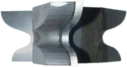 Magnate M028 Door Lip Shaper Cutter - Ogee & Cove Profile; 3/4" Bore; 1" Cutting Height
