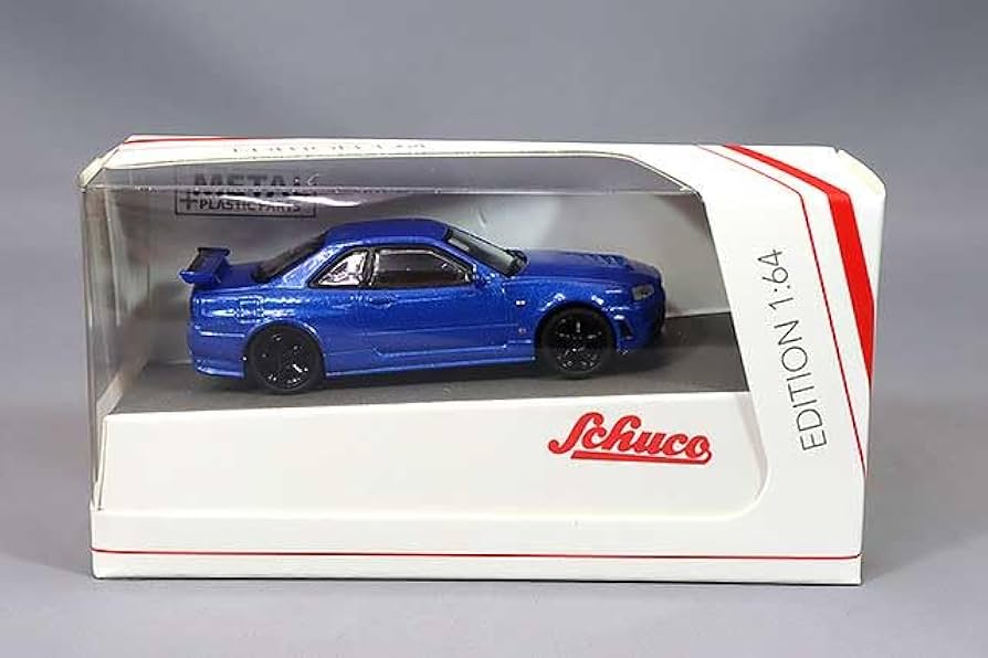 Amazon | ☆ シュコー 1/64 ニスモ R34 GT-R Z-tune ブルー