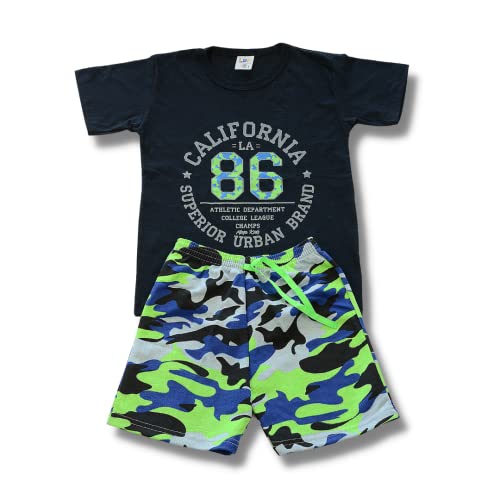 Kit com 3 conjuntos infantil menino verão (10)