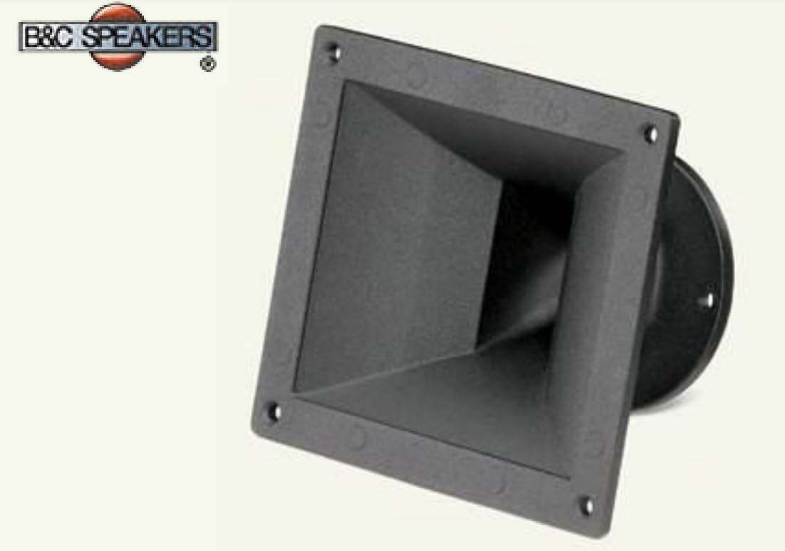 B&C Speakers TRM015 1-Inch Horn 90 X 60 with 1-Inch Throat Diameter Compression Drivers Design in Sound Reinforcement Systems Stage Theater Monitors Acoustic - ME15