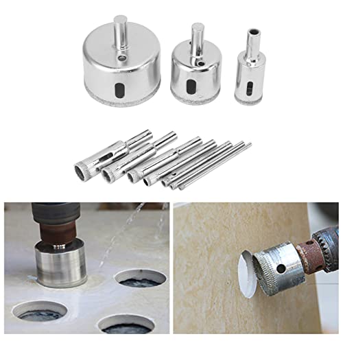 Set de Brocas de Diamante 10 Piezas para Azulejos y Vidrio miniatura 2