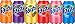 Fanta Six Flavor Variety Bundle of 6 Cans: Orange Grape Pineapple Strawberry Berry Fruit Punch