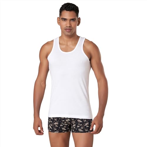 Image of Macroman M-Series MW Signature Collection by Rohit Bal Premium Modal & Supima Cotton Mens Vest