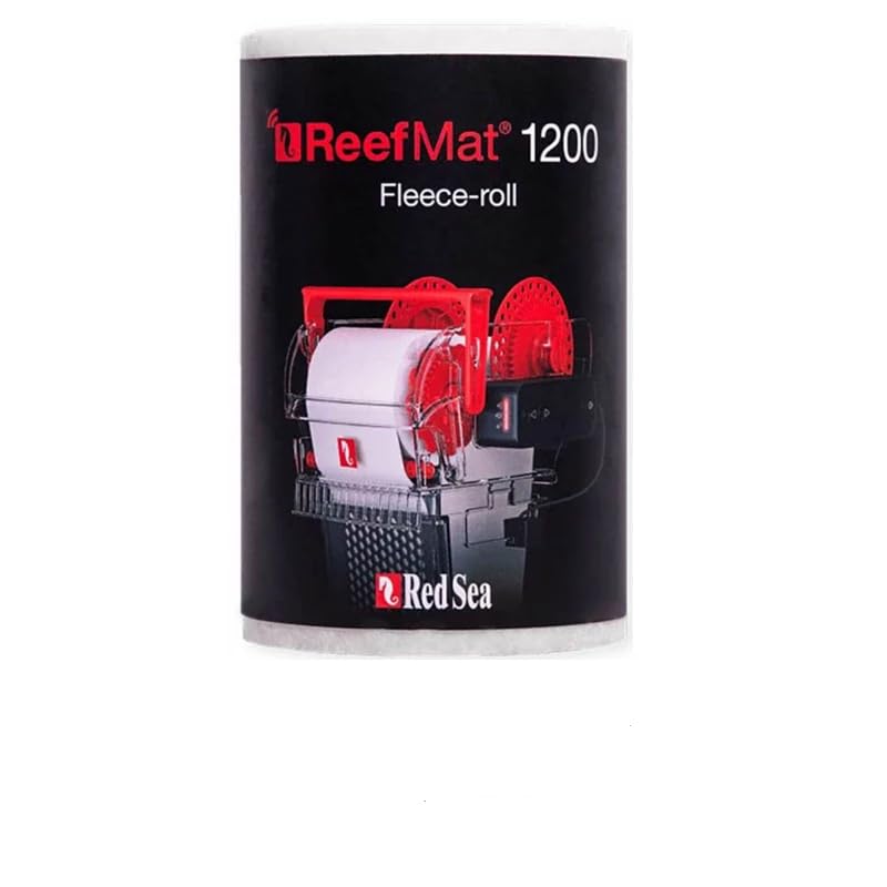Meki Acua Redsea Original Fleece Roll Replacement for Red Sea NanoMat ReefMat 250 500 1200 Aquarium Filter Cloth (1200 Fleece Roll)