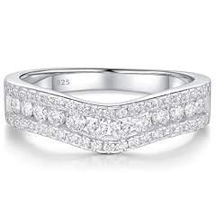 Sparkling 3 Row Eternity