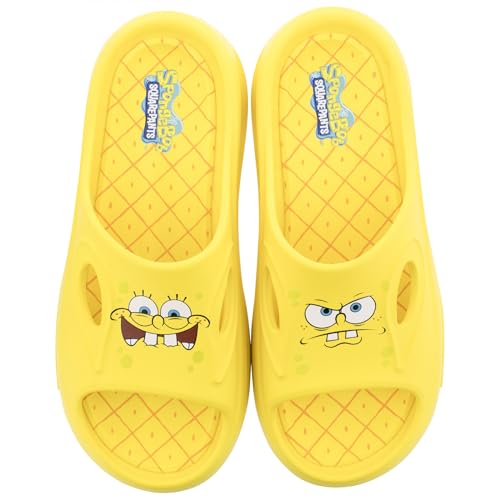 Ground Up SpongeBob SquarePants Athletic Open Toe Slides2