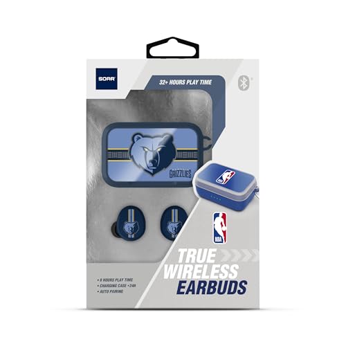 Image of SOAR NBA Wireless Sport Earbuds: Comfortable Fit & Convenient Charging