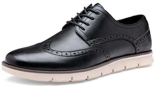 Image of Jousen Mens Dress Shoes Comfortable Business Casual Sneakers