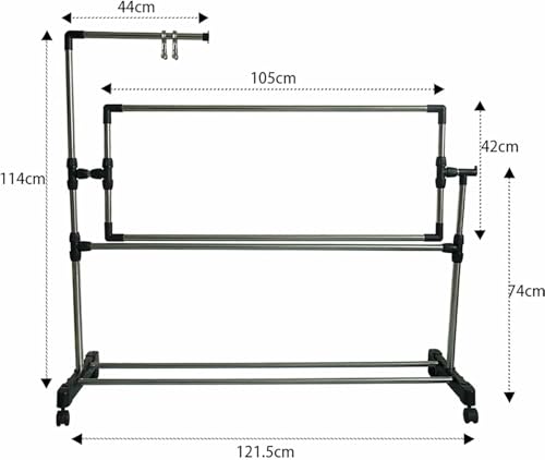 Mesa de Regazo para Bordar en el Sofá con Soporte Ajustable 8