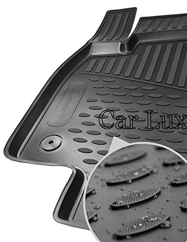 Car Lux - AR03354 Tappetini in gomma su misura per SLK R171 3D tipo vaschetta