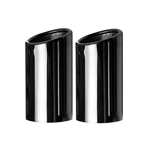 Silencieux échappement voiture embout de pot titanium noir pour BMW 328i