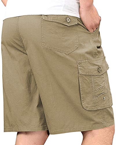 Image of ROL Reoutlook Men's Paper Cotton Cargo Shorts /Bermuda