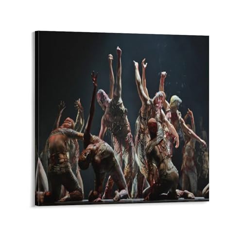 Zdzislaw Beksinski Poster Impression sur Toile 60x60 cm d'Art pour Salon