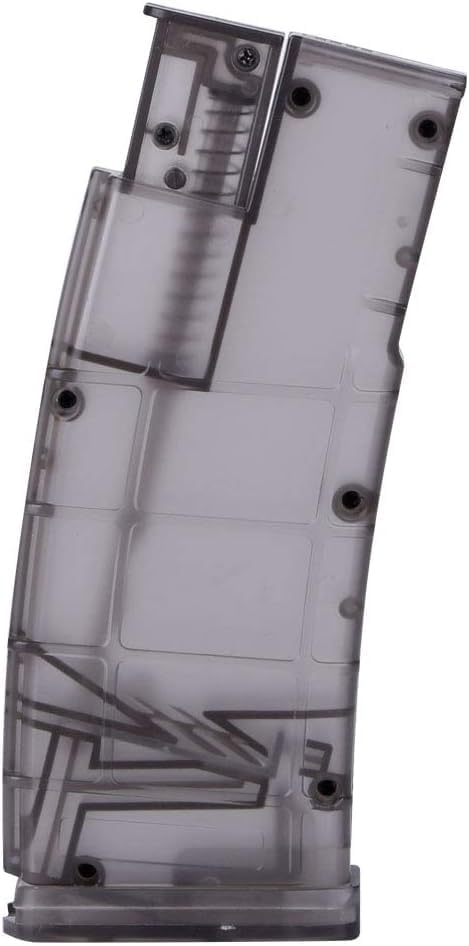 A&N Cargador de velocidad de 500 rondas Airsoft táctico de alta capacidad para Airsoft BBS de 0.236 in con adaptadores Mag