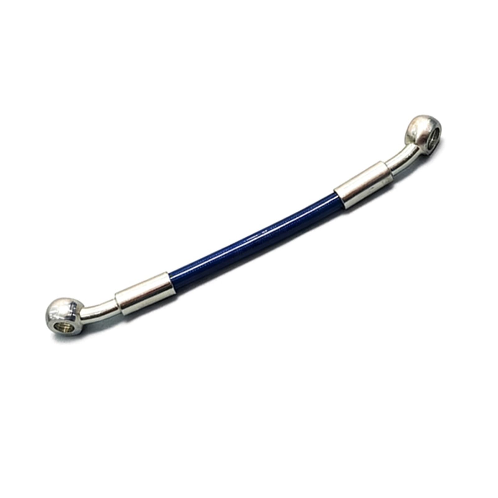 Kmwshan One Color Motorbike Brake Line Motorcycle M8/M10 Banjo 28°-28° Hydraulic Braided Cable Fuel Brake Hose Fittings Oil Pipe 30Cm-500Cm Accessories(450Cm)