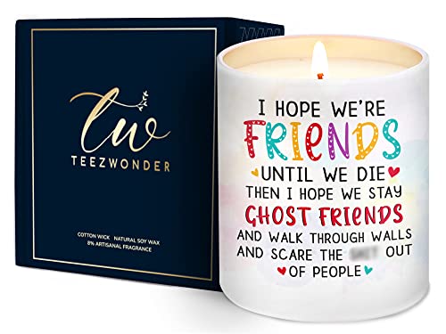 Friend Gift For Women, Friendship Gifts For Women Friends, Graduation Gifts For Friend, Female, Friend Birthday Gifts For Women, Vanilla Coconut Scented Candle 10Oz #TOP1