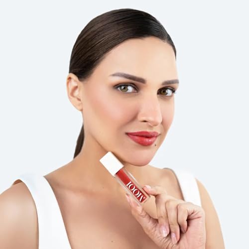 Image of Liquid Matte Lipstick - Laal Ishq, Muted Red | Food-Proof, Transfer-Proof, Lightweight | Lasts Up to 8 Hours | 5 ml