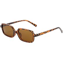 6-Pack Leopard Print Glasses - Multicolor Geometric Full Frame Sunglasses for Women, Fashion Accessories 1pc-leopard
