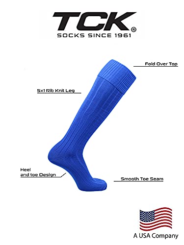 Image of Soccer Socks With Fold Down Top - European Style for Adults - Men and Women