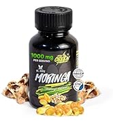 Moringa Seed Oil Softgels, 100% Pure, Cold-Pressed from Moringa Oleifera Seeds, Vegan, Non-GMO, N...