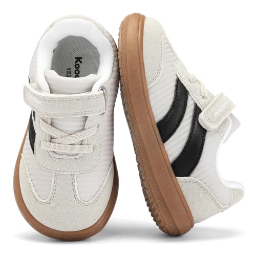 KooqiBear Infant Wide Toe Box Shoes Barefoot Boys Girls Zero-drop Sneakers - image 1