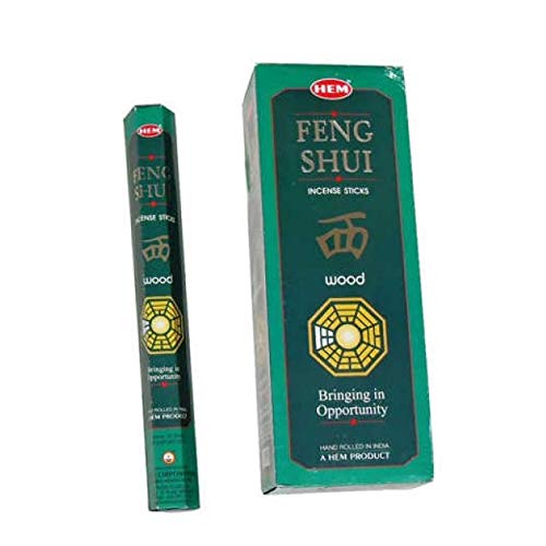 Feng Shui Wood Box of Six 20 Stick Tubes HEM Incense Amazon.in