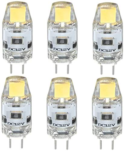 Ampoule G4 LED 12V 1W blanc chaud dimmable pour luminaire cristal