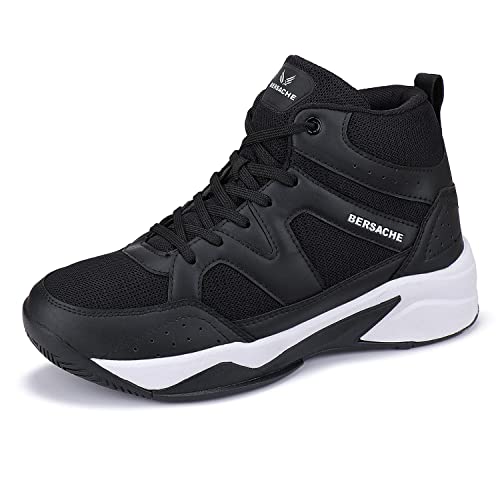 Image of BERSACHE Premium Sports,Gym, Trending, Stylish Running Shoes for Men (Black)