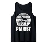 Le Pianiste style vintage piano minimaliste est parfait Pour Hommes, Femmes, Enfants, Frère, Sœur, Père, Papa, Mère, Maman, Fils, Fille, Grand-père, Grand-mère, Amis, Amie. Pour les passionnés de piano et musiciens.