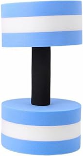 Keenso Sports Aquatic Exercise Dumbbells Aqua Fitness Barbells Exercise Hand Bars (1PCS)