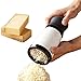 xxz Râpe à Moulin à Fromage, Moulin à Fromage Rotatif, Outils portatifs, Coupe-Fromage Robuste, pour Parmesan Dur ou Cheddar Doux, Gingembre, Beurre