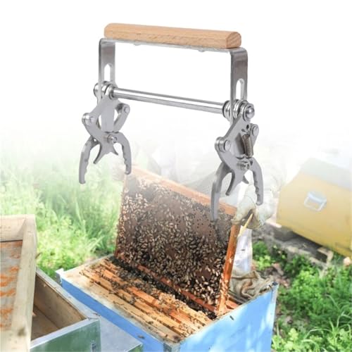 Support de cadre ruche ergonomique pour manipuler sans fatigue