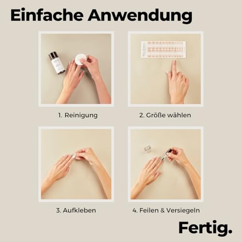 MISS SOPHIE’S Top Coat -Matte, matter Überlack für Nagelfolien (Nail Wraps) und Nagellack, ultra schnell trocknend mit bis zu 14 Tagen Halt
