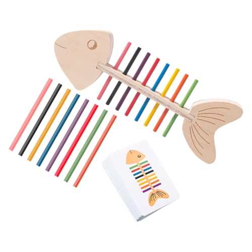 Jeu Montessori de tri des couleurs GARVALON jouet en bois sensoriel éducatif