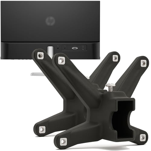 3IDEE Paquete de adaptadores VESA para monitores HP Serie 5 y MF (524sa, 524sf, 524sw, 527sa, 527sf, 527sw, 532sf, M22f, M24f, M27f, M32f) - Adaptador para Soporte de Monitor 75x75 mm - 2 Unidades