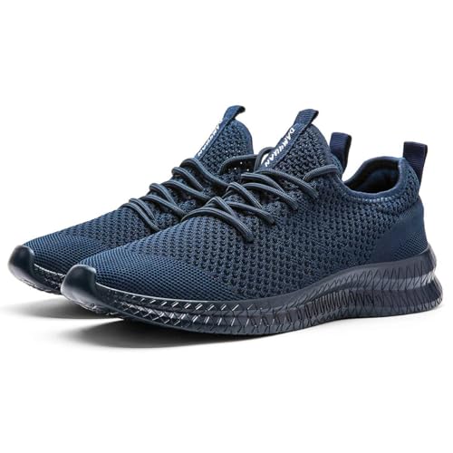 Image of FUJEAK Men Running Shoes Men Casual Breathable Walking Shoes Sport Athletic Sneakers Gym Tennis Slip On Comfortable Lightweight Shoes