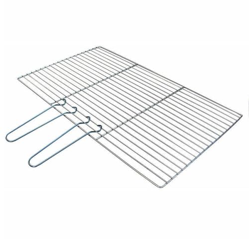 Trendi DIY Brick Charcoal BBQ Barbecue Stainless Steel Cooking Grill Kit | Ash Tray | Outdoor Cooking | Garden | 2 Piece grill rack - Image 6