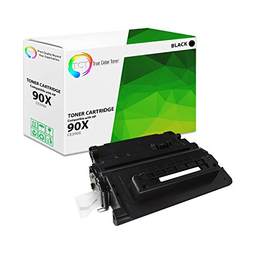 TCT 90X Toner Cartridge - Compatible Replacement for HP 90X CE390X Black High Yield Works with HP LaserJet Enterprise M4555 MFP, 600 M601 M602 M603 Printers (24,000 Pages)