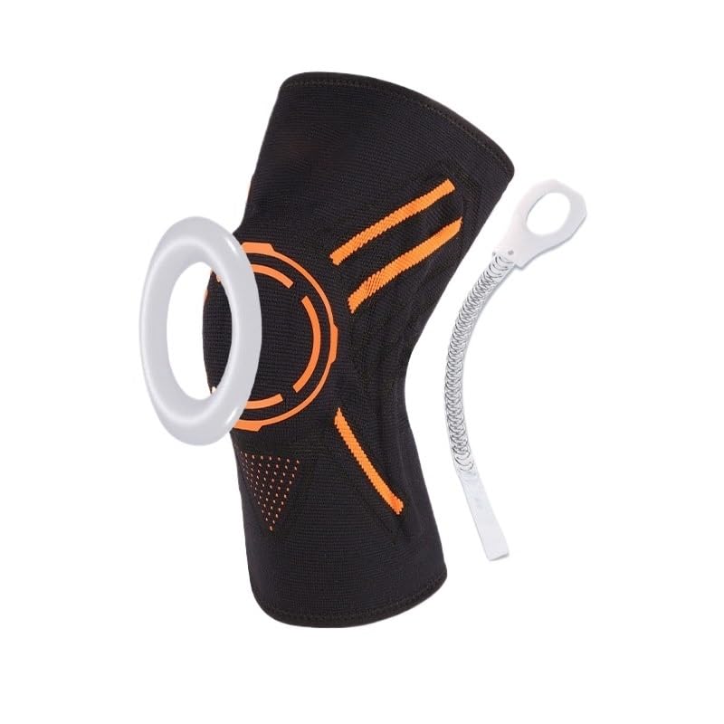 Silicone Sports Knee Pads for Men and Women's Running Professional Protective Gear Meniscus Protection