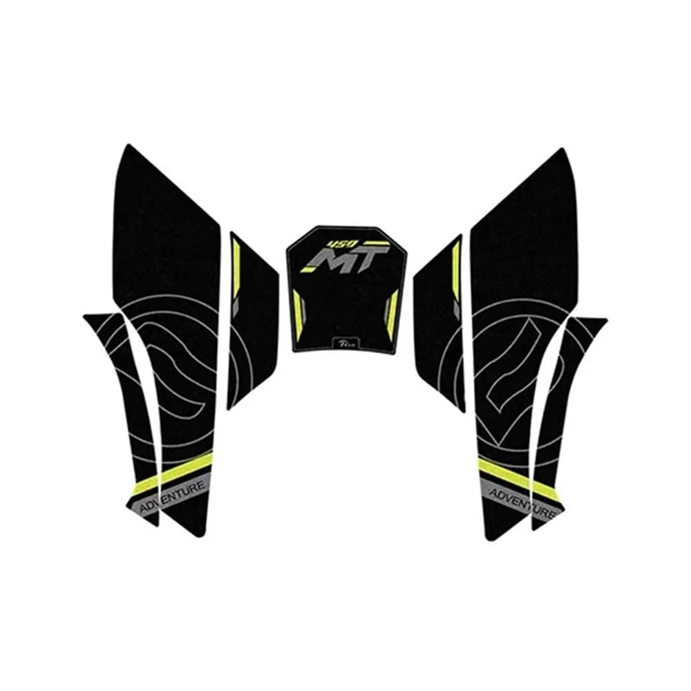 Motorcycle Side Sticker Fuel Tank Pad for CFMOTO 450MT Anti-Slip Knee Pad Grip Pad Tank Grips Stickers Decal Protector Tanks Pad Protector