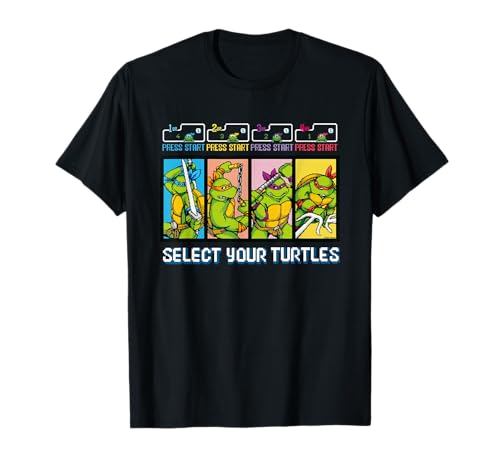 Teenage Mutant Ninja Turtles Select Your Turtles Camiseta